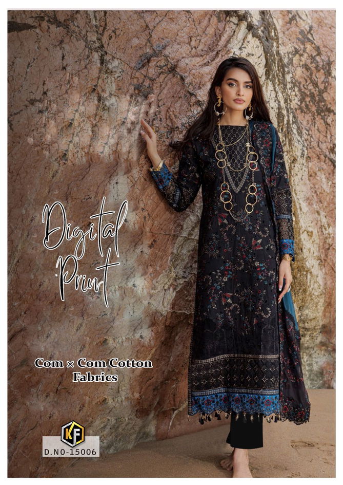 Sobia Nazir Luxury Vol 15 By Keval Cotton Pakistani Dress Material Suppliers In India
